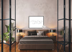 Always Kiss Me Goodnight Wall Art Print Bedroom Over Bed Quote Printable Decor