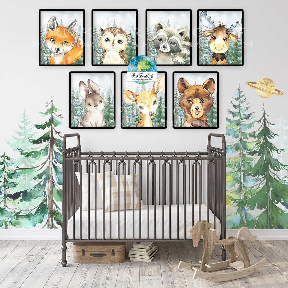 Forest Animal Nursery Ideas