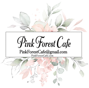 Order My Print - Pink Forest Cafe - 3 (Three) Prints - 3 Designs Printed and Shipped