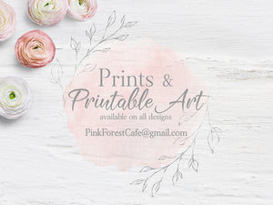 You Are My Sunshine Deer Wall Art Print Baby Girl Nursery Boho Blush Watercolor Floral Printable Decor