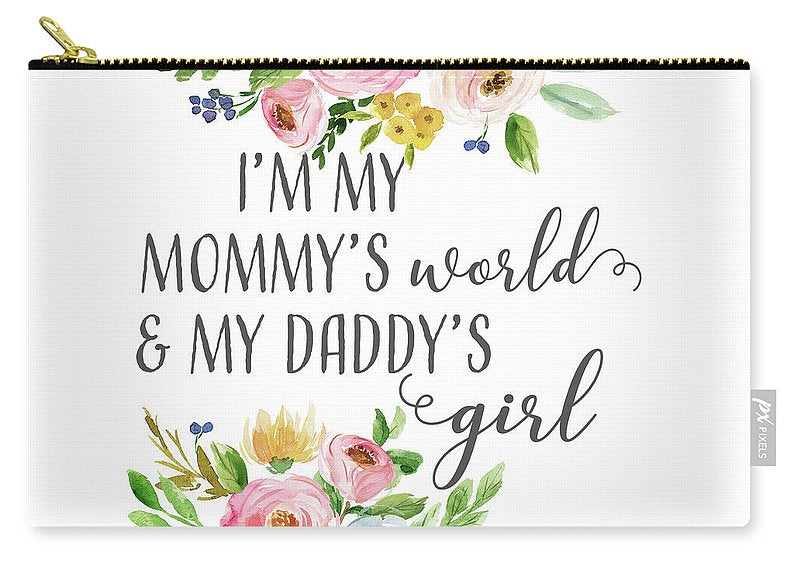 Boho Mommy's World Daddy's Girl - Carry-All Pouch
