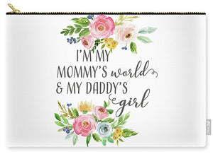 Boho Mommy's World Daddy's Girl - Carry-All Pouch