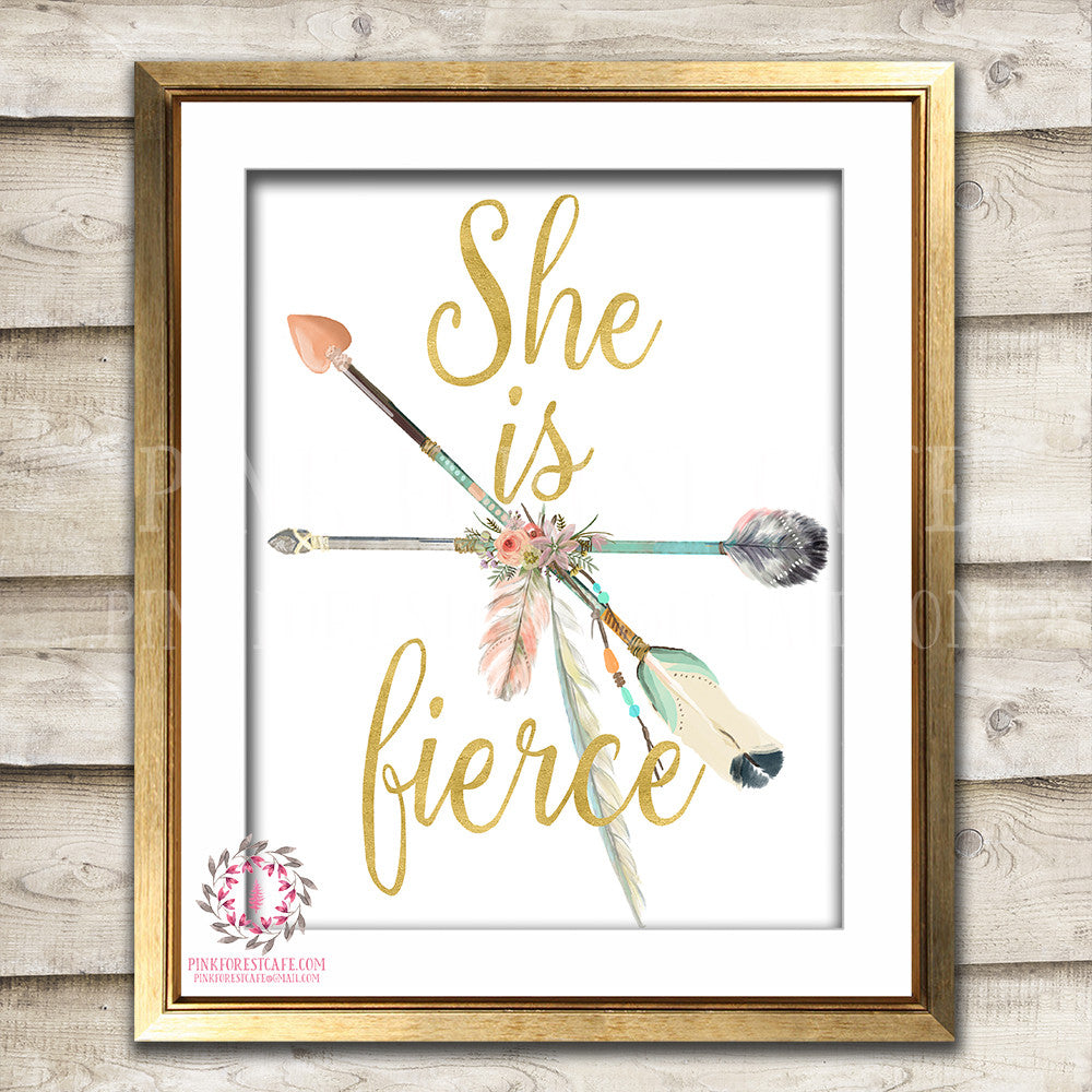 Baby Nursery Kids Room Wall Art Prints Printable Boho Woodland Decor ...