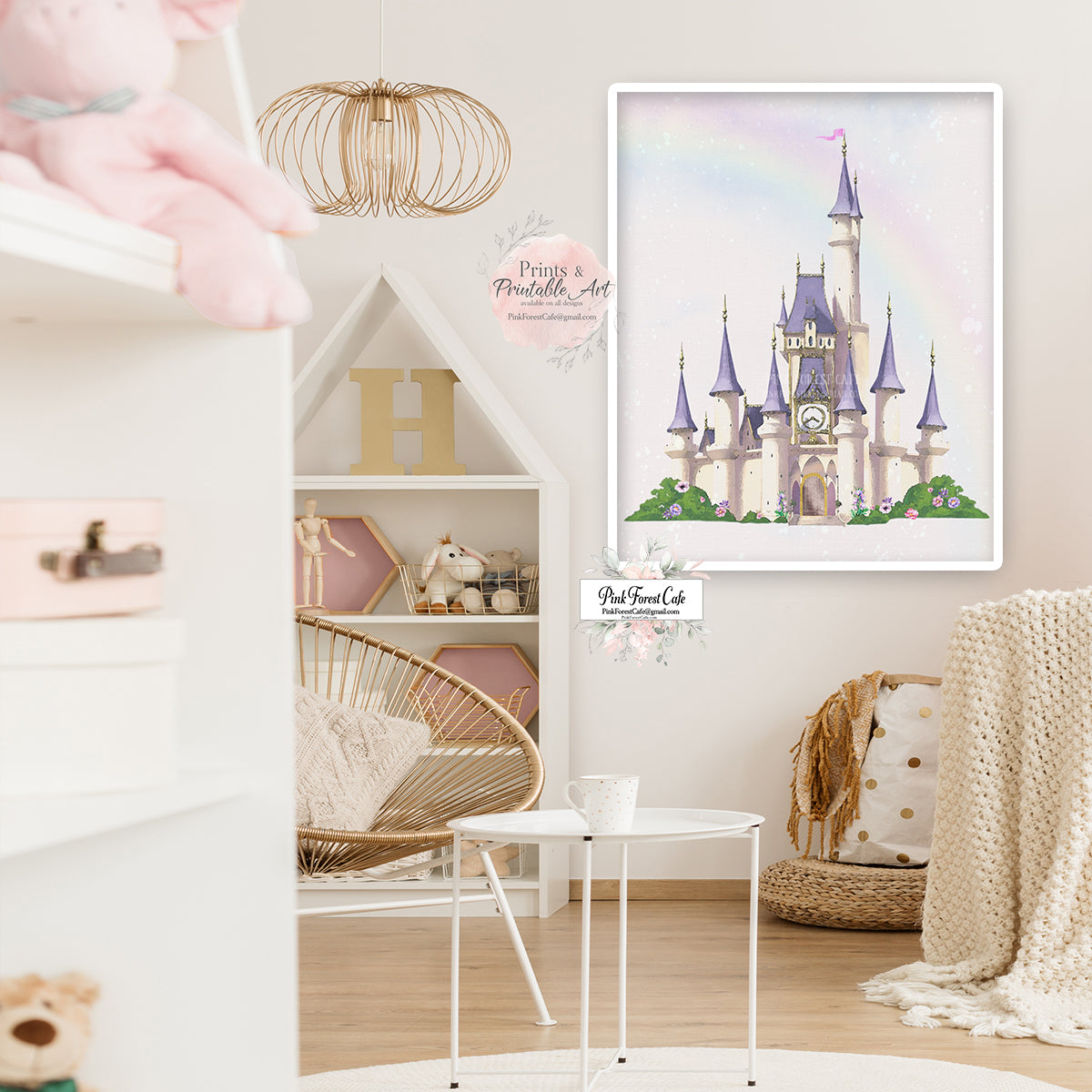 Princess Castle Pictures To Print Free Printable Princess Castle Craft