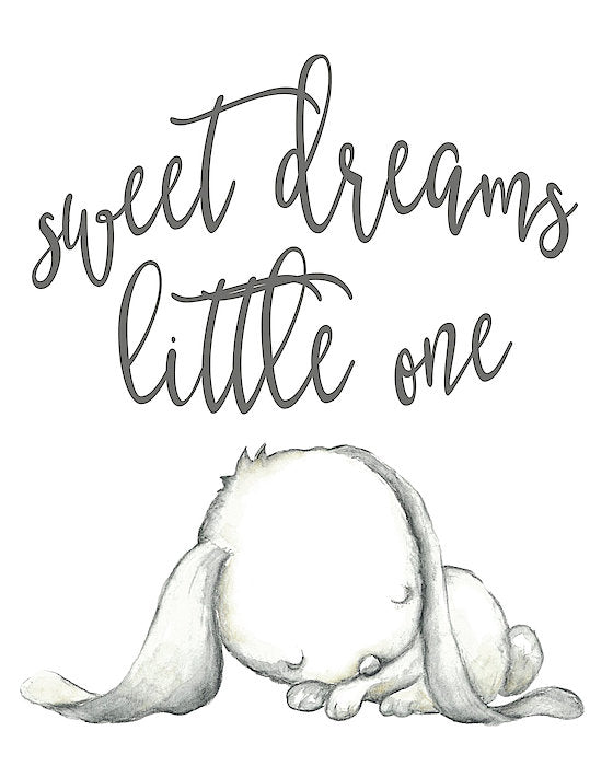 Sweet Dreams Bunny - Art Print