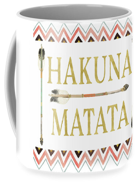 Tribal Arrow Gold Hakuna Matata - Mug