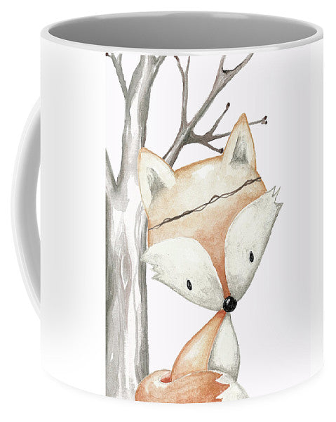 Woodland Fox Boho Baby Nursery Decor - Mug